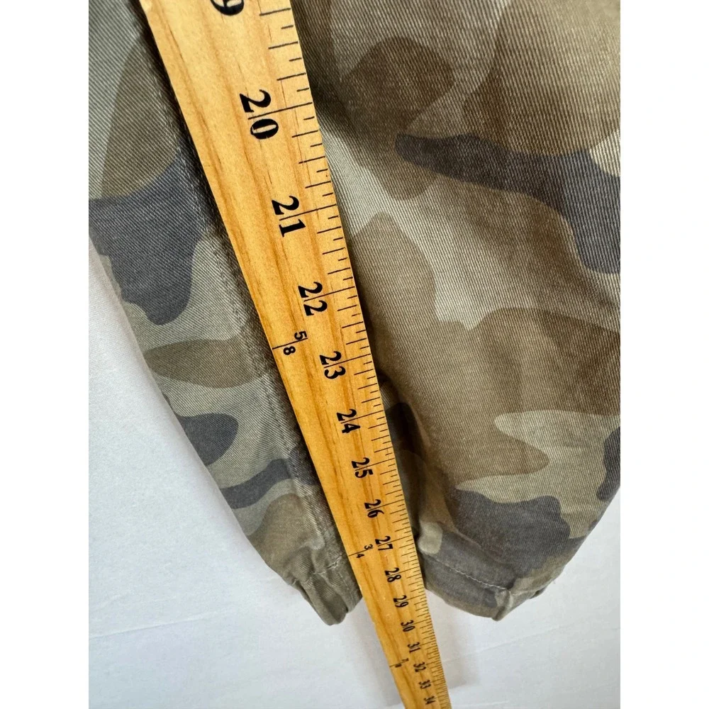 DU/ER L2X‎ Slim Fit Camo Joggers Mens 34x29 Green Brown Camouflage Pants